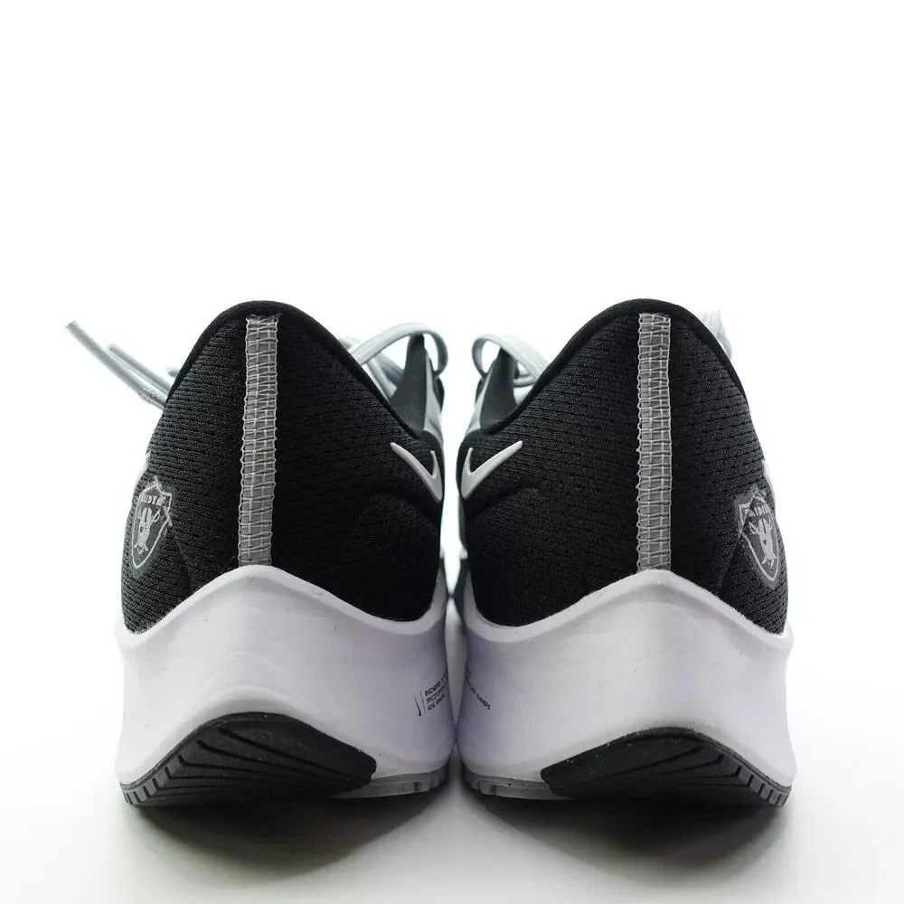 Nike Air Zoom Pegasus 38 Raiders Silver Grey Shoes Mens Size 7.5 DJ0848-001 - Picture 8 of 12